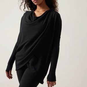Amazingly Soft Athleta Purana Wrap Sweatshirt